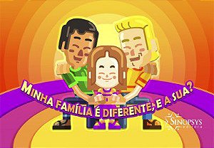 Livro Minha Família é Diferente, e a Sua? - Marx - Sinopsys