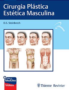 Livro Cirurgia Plástica Estética Masculina - Steinbrech