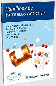 Livro Handbook de Fármacos anticrise - Montenegro - Revinter