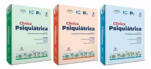 Livro Clínica Psiquiátrica HC FMUSP Coleção 3 Volumes