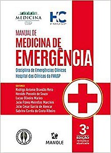 Livro Manual de Medicina de Emergência  Brandão Neto