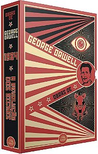 Livro Box Obras de George Orwell 1984 - Orwell - Pandorga