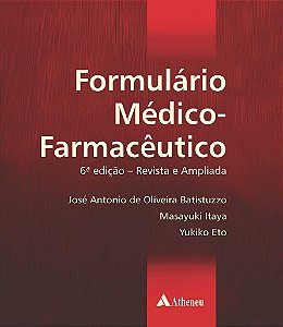 Livro Formulário Médico-farmacêutico  Batistuzzo