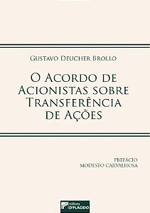 Livro Acordo de Acionistas sobre Transfêrencia de Ações