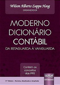 Livro Moderno Dicionario Contabil da Retaguarda a Vanguarda - Hoog