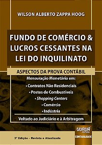 Livro Fundo de Comércio & Lucros Cessantes Na Lei do Inquilinato - Zappa - Juruá