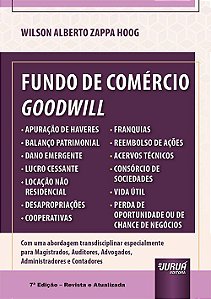 Livro Fundo de Comércio Goodwill