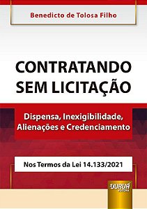 Livro Contratando sem Licitação - Tolosa Filho