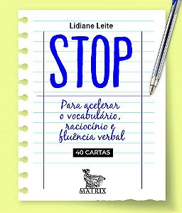 Livro Stop - para Acelerar Vocabulario, Raciocanio Fluen - Lidiane Leite