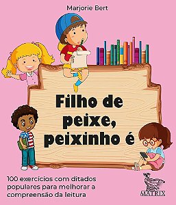 Livro Caixnha Filho de Peixe, Peixinho É