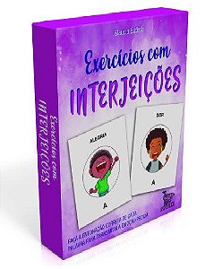 Livro Caixinha Exercícios com Interjeições