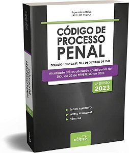 Livro Codigo de Processo Penal 2023: Mini - Vieira
