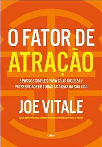 Livro O Fator de Atração - Vitale - Cultrix