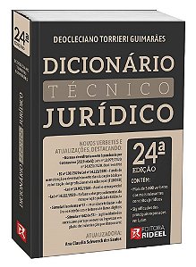 Livro Dicionário Técnico Jurídico - Guimarães - Rideel