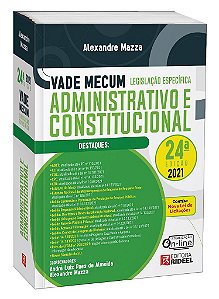 Livro Vade Mecum Administrativo e Constitucional - Mazza