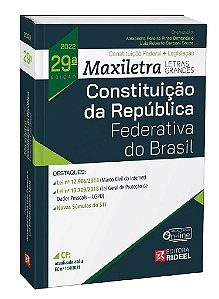 Livro Constituição da República Federativa do Brasil 29ª Edição - Ormonde - Rideel