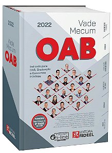 Livro Vade Mecum OAB 2022 - Rachid - Rideel