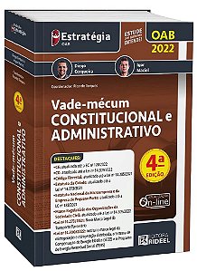 Livro Vade-Mécum Constitucional e Administrativo - Cerqueira - Rideel
