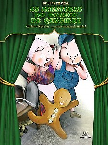 Livro Literatura as Aventuras do Boneco de Gengibre - Editora Positivo