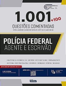 Livro 1001+100 Policia Federal Agente e Escrivão