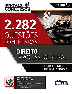 Livro Série Provas & Concursos - Direito Processual Penal - Guedes - AlfaCon