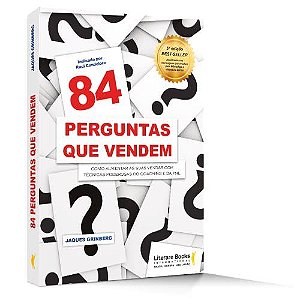 Livro 84 Perguntas Que Vendem