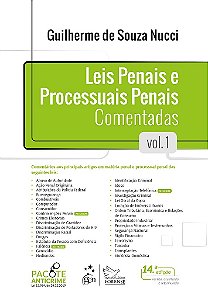 Livro Leis Penais e Processuais Penais Comentadas - Vol. 1 - Nucci - Forense