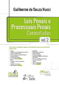 Livro Leis Penais e Processuais Penais Comentadas - Vol. 2 - Nucci - Forense