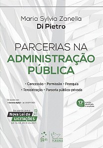 Livro Parcerias na Administração Pública Pietro