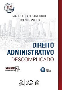 Livro Direito Administrativo Descomplicado Alexandrino