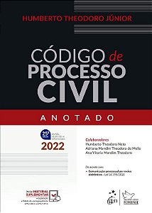 Livro Código de Processo Civil Anotado  Theodoro Junior