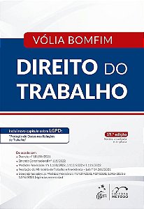 Livro Direito do Trabalho - Bomfim - Método