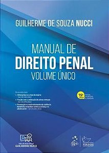Livro Manual de Direito Penal: Volume ùnico - Nucci - Forense