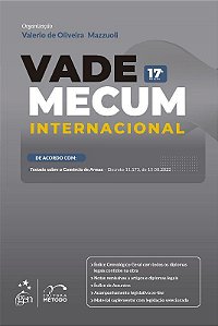 Livro Vade Mecum Internacional - Mazzuoli - Método