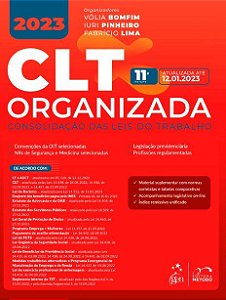 Livro Clt Organizada: Consolidação das Leis do Trabalho - Bomfim - Método