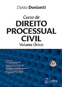 Livro Curso de Direito Processual Civil: Volume Unico - Donizetti