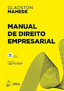 Livro Manual de Direito Empresarial - Mamede - Atlas
