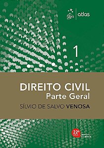 Livro Direito Civil: Parte Geral Vol 1 Venosa