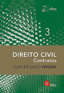 Livro Direito Civil Contratos: Vol. 3 - Venosa - Atlas