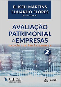 Livro Avaliação Patrimonial de Empresas: da Visão Contabil a Econômica - Martins - Atlas