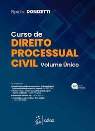 Livro Curso de Direito Processual Civil: Volume Unico - Donizetti