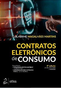 Livro Contratos Eletrônicos de Consumo  Martins Atlas