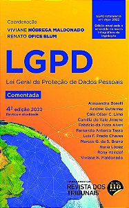 Livro Lgpd: Lei Geral de Proteção de Dados Pessoais Comentada - Maldonado - RT