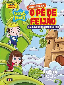 Livro Luccas e Gi em o pe de Feijao - Neto