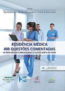 Livro Residencia Medica 400 Questoes Comentadas - Koch/motta/santos