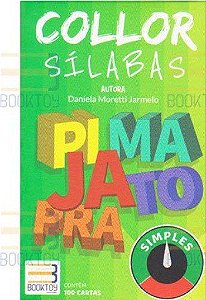 Jogo Collor Sílabas Simples - Jarmelo - Booktoy