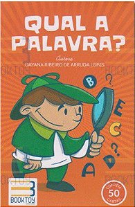 Livro Qual a Palavra   50 Cartas - Lopes