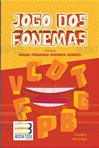 Jogo dos Fonemas - Mendes - Booktoy