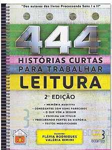 Livro 444 Histórias Curtas para Trabalhar Leitura