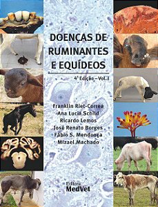 Livro Doenças de Ruminantes e Eqüídeos: 2 Volumes - Riet-correa - Medvet